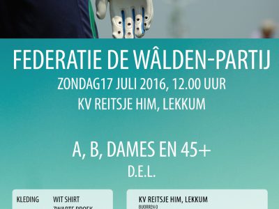 Federatie de Wâlden-partij te Lekkum.