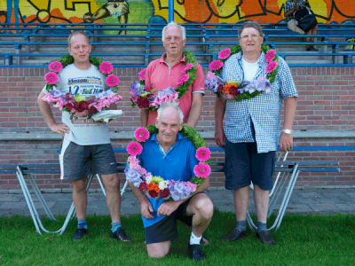 Jan Meijer alsnog de Krans winnaar in de B klasse te Balk PC 55+