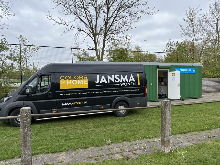 Nieuwe sponsor Jansma wonen